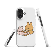 Foto di - Cover Resistente e Compatibile con Ricarica Wireless iPhone – Conigli Kawaii-Smartphone-Biiply