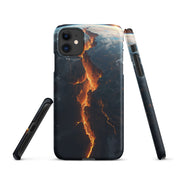 Foto di - Cover Resistente e Compatibile con Ricarica Wireless iPhone – Crack in Planet Earth-Smartphone-Biiply