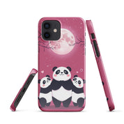 Foto di - Cover Resistente e Compatibile con Ricarica Wireless iPhone – Cute Panda-Smartphone-Biiply