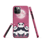 Foto di - Cover Resistente e Compatibile con Ricarica Wireless iPhone – Cute Panda-Smartphone-Biiply