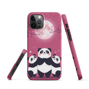Foto di - Cover Resistente e Compatibile con Ricarica Wireless iPhone – Cute Panda-Smartphone-Biiply