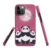 Foto di - Cover Resistente e Compatibile con Ricarica Wireless iPhone – Cute Panda-Smartphone-Biiply