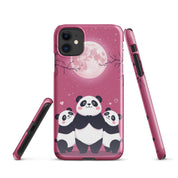 Foto di - Cover Resistente e Compatibile con Ricarica Wireless iPhone – Cute Panda-Smartphone-Biiply