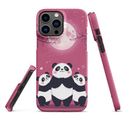Foto di - Cover Resistente e Compatibile con Ricarica Wireless iPhone – Cute Panda-Smartphone-Biiply