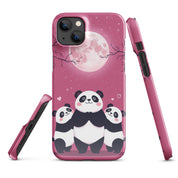 Foto di - Cover Resistente e Compatibile con Ricarica Wireless iPhone – Cute Panda-Smartphone-Biiply