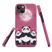 Foto di - Cover Resistente e Compatibile con Ricarica Wireless iPhone – Cute Panda-Smartphone-Biiply