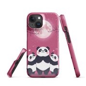 Foto di - Cover Resistente e Compatibile con Ricarica Wireless iPhone – Cute Panda-Smartphone-Biiply