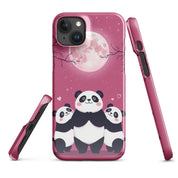 Foto di - Cover Resistente e Compatibile con Ricarica Wireless iPhone – Cute Panda-Smartphone-Biiply