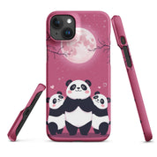 Foto di - Cover Resistente e Compatibile con Ricarica Wireless iPhone – Cute Panda-Smartphone-Biiply