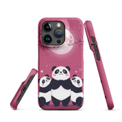 Foto di - Cover Resistente e Compatibile con Ricarica Wireless iPhone – Cute Panda-Smartphone-Biiply
