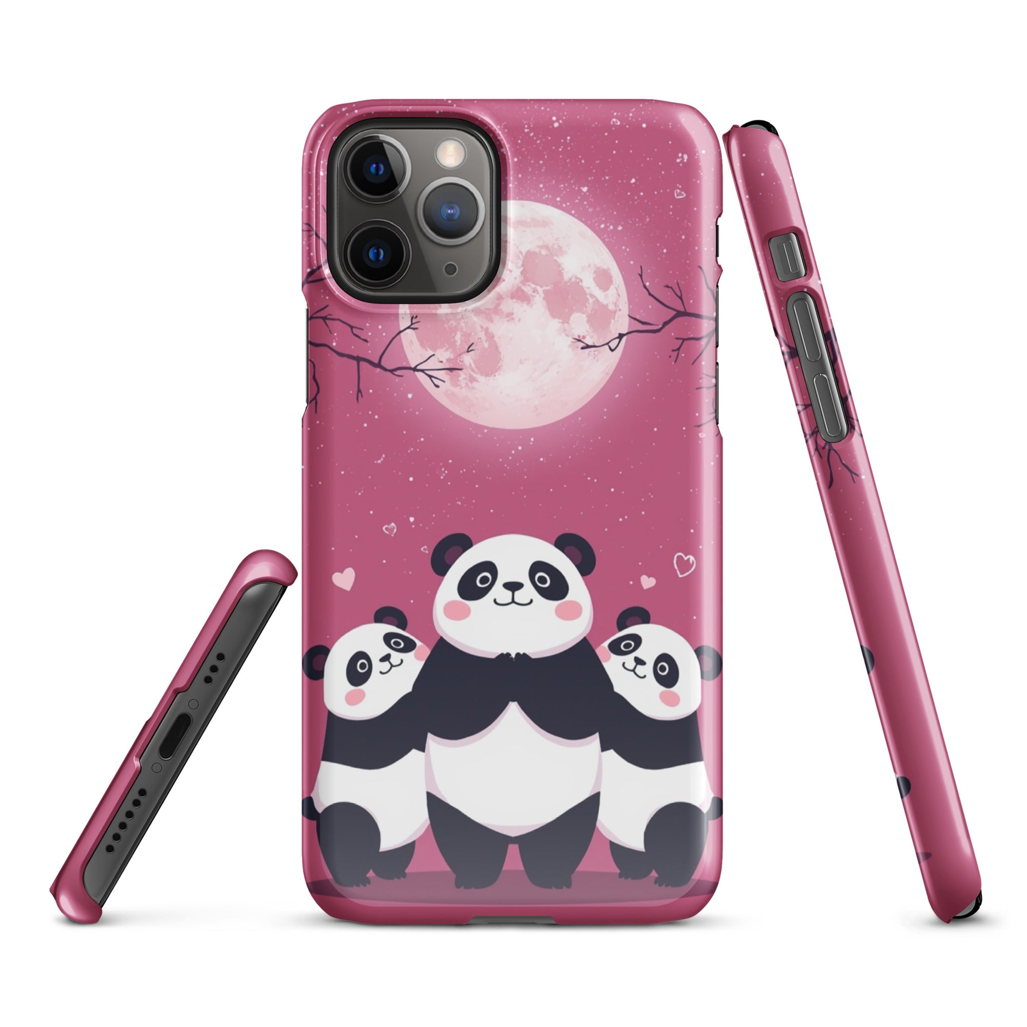 Foto di - Cover Resistente e Compatibile con Ricarica Wireless iPhone – Cute Panda-Smartphone-Biiply