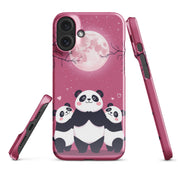 Foto di - Cover Resistente e Compatibile con Ricarica Wireless iPhone – Cute Panda-Smartphone-Biiply