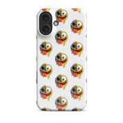 Foto di - Cover Resistente e Compatibile con Ricarica Wireless iPhone – Dead Smiley Face-Smartphone-Biiply