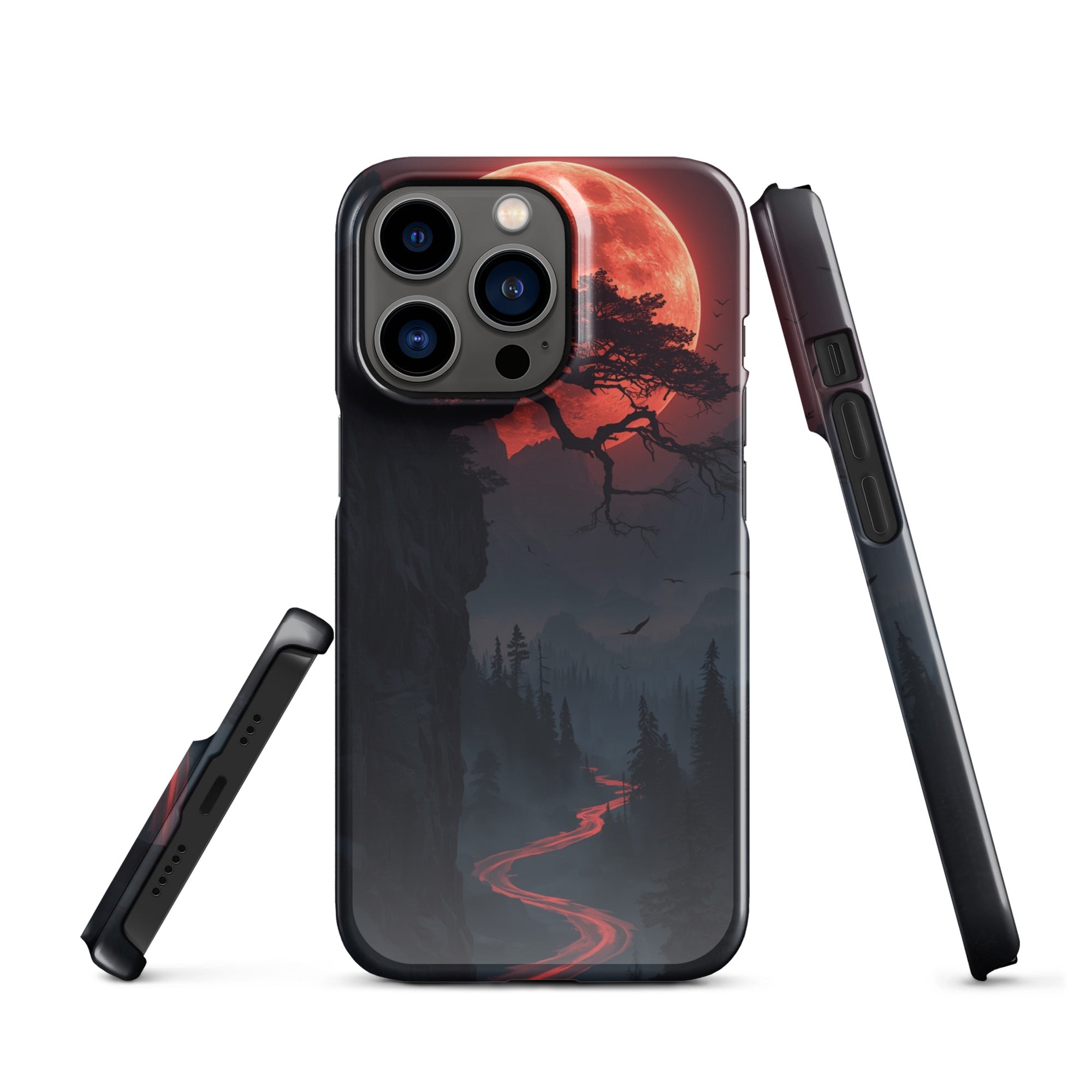 Foto di - Cover Resistente e Compatibile con Ricarica Wireless iPhone – Fantasy Landscape-Smartphone-Biiply
