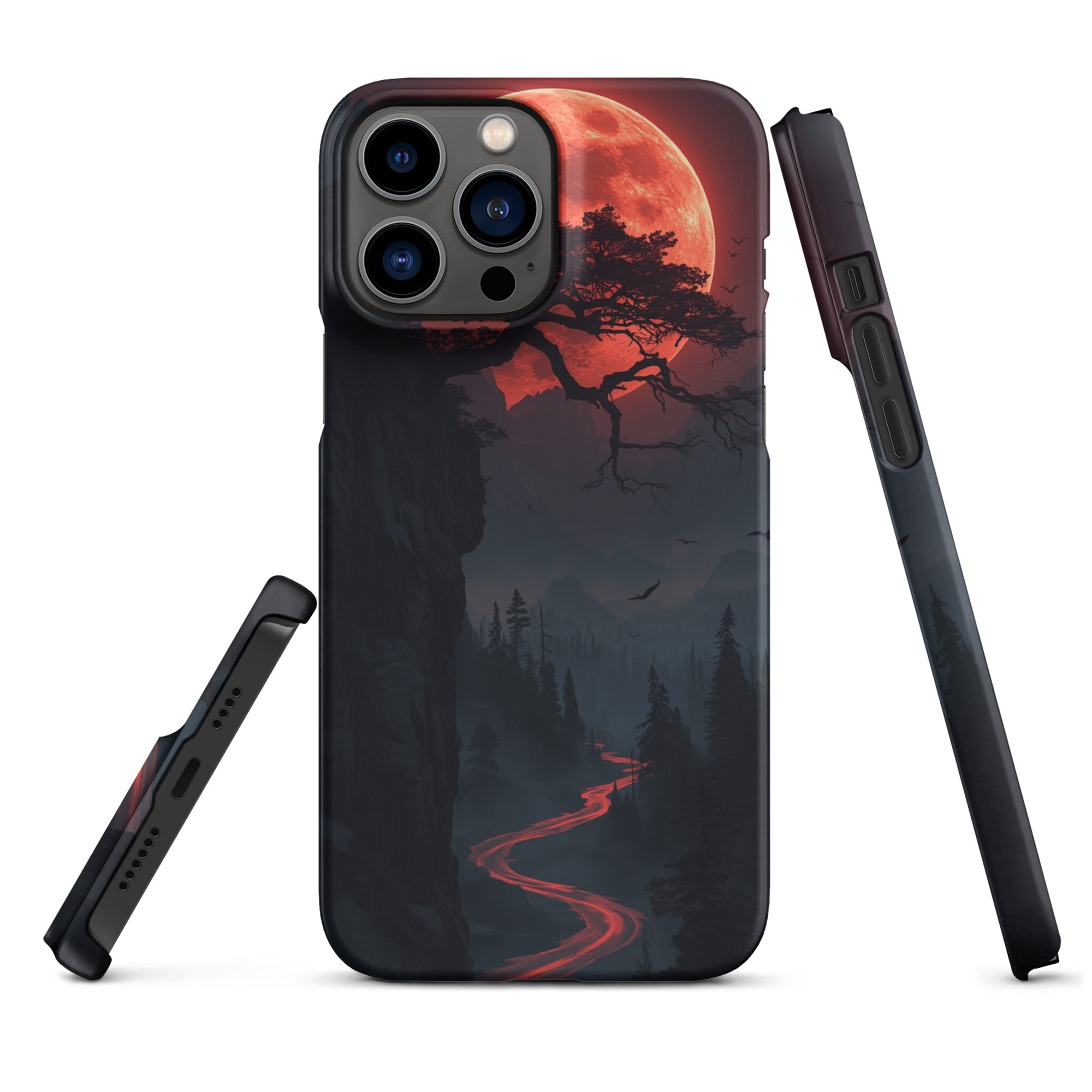 Foto di - Cover Resistente e Compatibile con Ricarica Wireless iPhone – Fantasy Landscape-Smartphone-Biiply