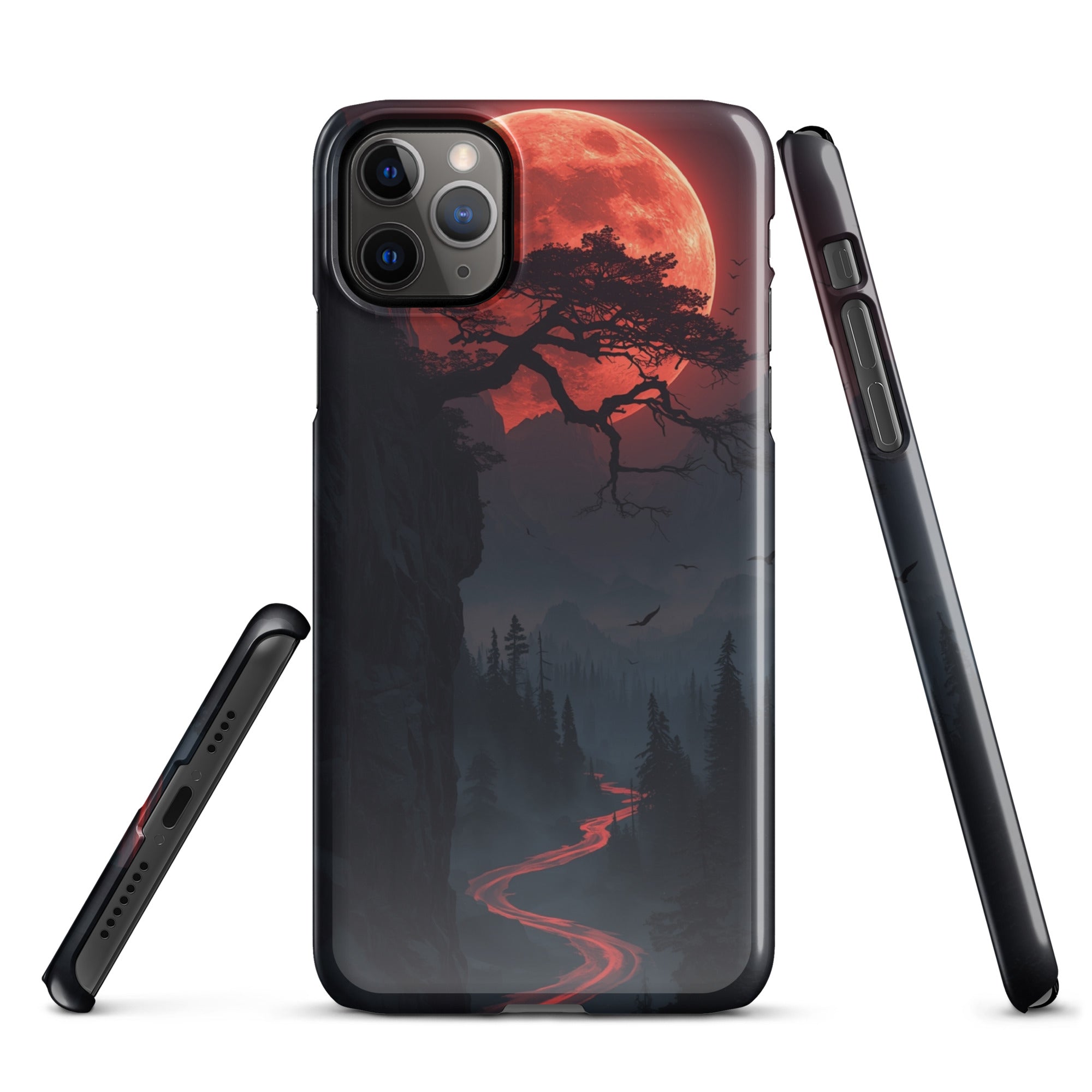 Foto di - Cover Resistente e Compatibile con Ricarica Wireless iPhone – Fantasy Landscape-Smartphone-Biiply