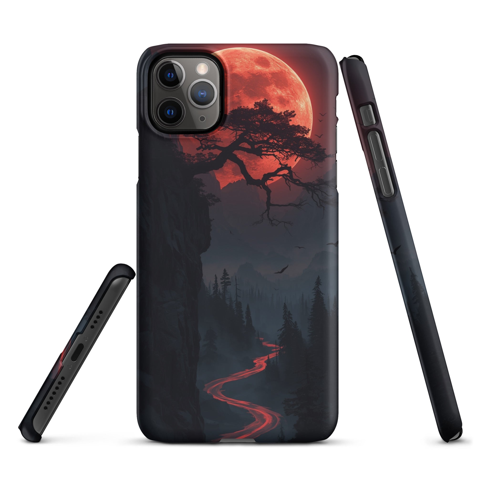 Foto di - Cover Resistente e Compatibile con Ricarica Wireless iPhone – Fantasy Landscape-Smartphone-Biiply
