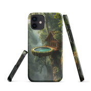 Foto di - Cover Resistente e Compatibile con Ricarica Wireless iPhone – Fantasy Treehouse-Smartphone-Biiply
