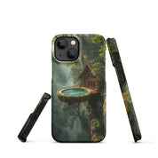 Foto di - Cover Resistente e Compatibile con Ricarica Wireless iPhone – Fantasy Treehouse-Smartphone-Biiply
