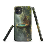 Foto di - Cover Resistente e Compatibile con Ricarica Wireless iPhone – Fantasy Treehouse-Smartphone-Biiply