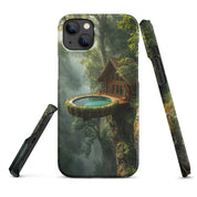 Foto di - Cover Resistente e Compatibile con Ricarica Wireless iPhone – Fantasy Treehouse-Smartphone-Biiply