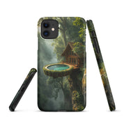 Foto di - Cover Resistente e Compatibile con Ricarica Wireless iPhone – Fantasy Treehouse-Smartphone-Biiply