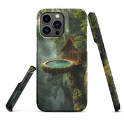 Foto di - Cover Resistente e Compatibile con Ricarica Wireless iPhone – Fantasy Treehouse-Smartphone-Biiply