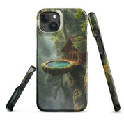 Foto di - Cover Resistente e Compatibile con Ricarica Wireless iPhone – Fantasy Treehouse-Smartphone-Biiply