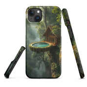 Foto di - Cover Resistente e Compatibile con Ricarica Wireless iPhone – Fantasy Treehouse-Smartphone-Biiply