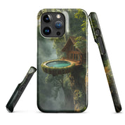 Foto di - Cover Resistente e Compatibile con Ricarica Wireless iPhone – Fantasy Treehouse-Smartphone-Biiply