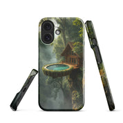 Foto di - Cover Resistente e Compatibile con Ricarica Wireless iPhone – Fantasy Treehouse-Smartphone-Biiply