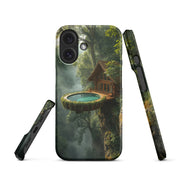 Foto di - Cover Resistente e Compatibile con Ricarica Wireless iPhone – Fantasy Treehouse-Smartphone-Biiply
