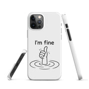 Foto di - Cover Resistente e Compatibile con Ricarica Wireless iPhone – I'm Fine-Smartphone-Biiply
