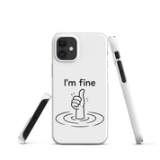 Foto di - Cover Resistente e Compatibile con Ricarica Wireless iPhone – I'm Fine-Smartphone-Biiply