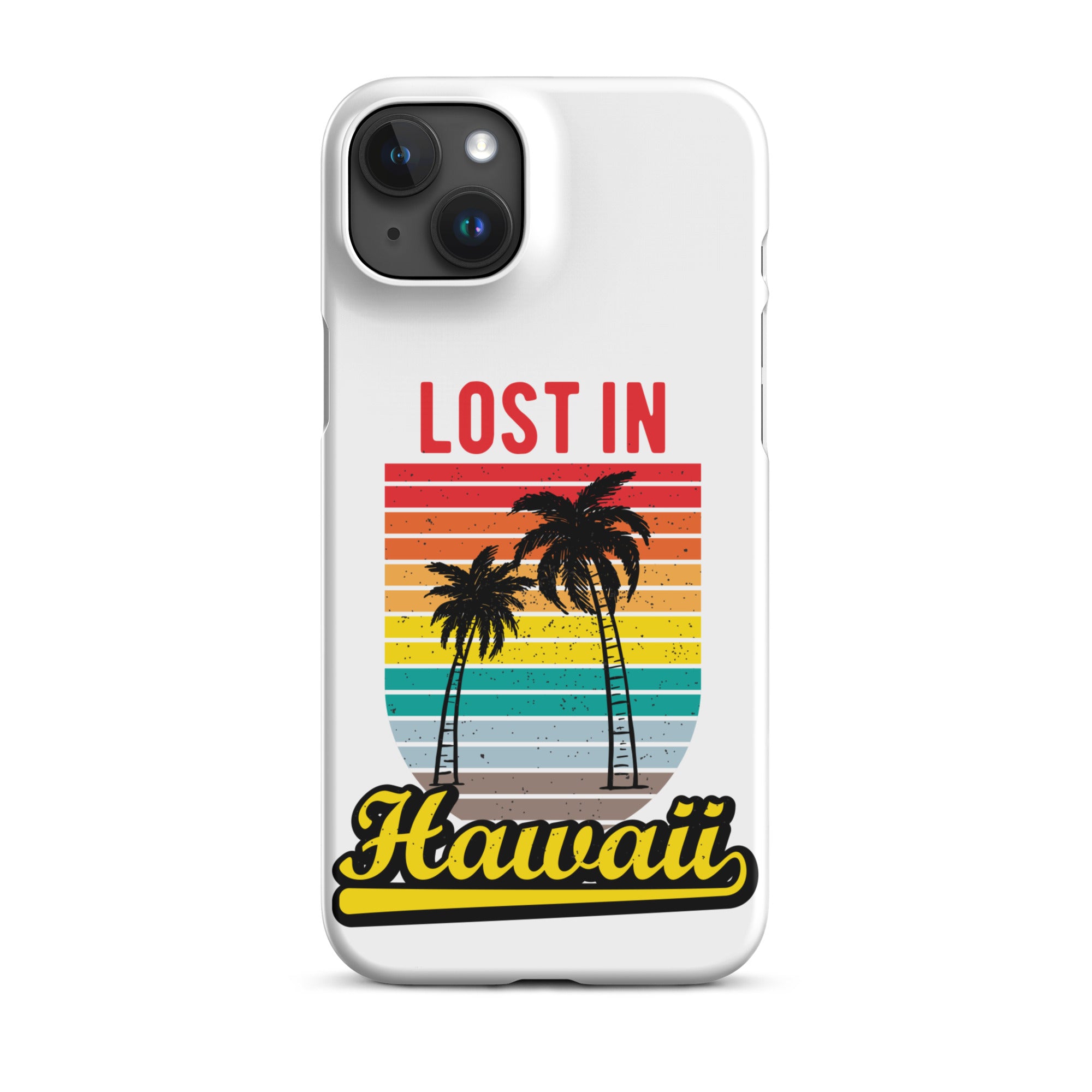 Foto di - Cover Resistente e Compatibile con Ricarica Wireless iPhone – Lost in Hawaii-Smartphone-Biiply