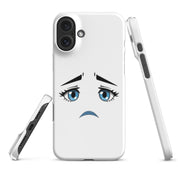 Foto di - Cover Resistente e Compatibile con Ricarica Wireless iPhone – Occhi Tristi-Smartphone-Biiply