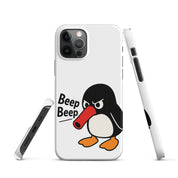 Foto di - Cover Resistente e Compatibile con Ricarica Wireless iPhone – Pinguino Arrabbiato-Smartphone-Biiply