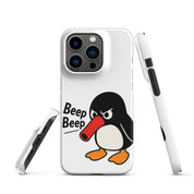 Foto di - Cover Resistente e Compatibile con Ricarica Wireless iPhone – Pinguino Arrabbiato-Smartphone-Biiply