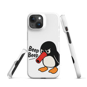 Foto di - Cover Resistente e Compatibile con Ricarica Wireless iPhone – Pinguino Arrabbiato-Smartphone-Biiply
