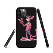 Foto di - Cover Resistente e Compatibile con Ricarica Wireless iPhone – Pink Panter-Smartphone-Biiply