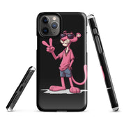 Foto di - Cover Resistente e Compatibile con Ricarica Wireless iPhone – Pink Panter-Smartphone-Biiply