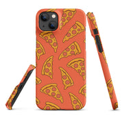 Foto di - Cover Resistente e Compatibile con Ricarica Wireless iPhone – Pizza-Smartphone-Biiply
