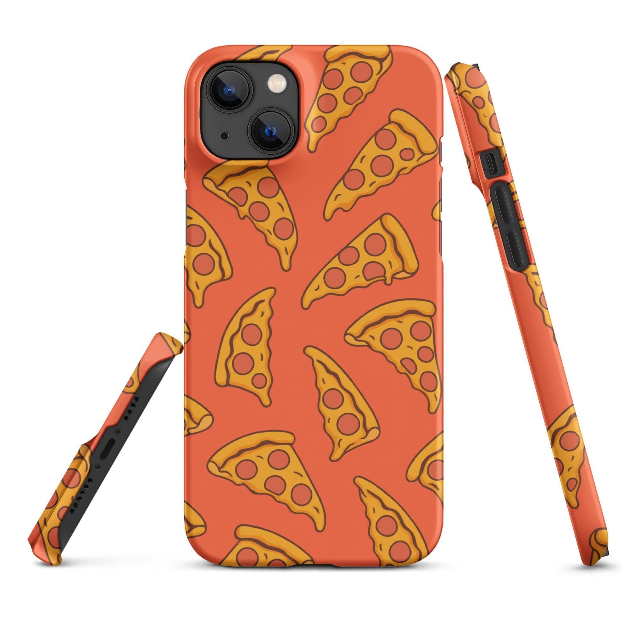 Foto di - Cover Resistente e Compatibile con Ricarica Wireless iPhone – Pizza-Smartphone-Biiply