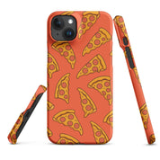 Foto di - Cover Resistente e Compatibile con Ricarica Wireless iPhone – Pizza-Smartphone-Biiply