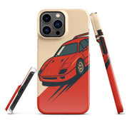 Foto di - Cover Resistente e Compatibile con Ricarica Wireless iPhone – Tessa Rossa-Smartphone-Biiply