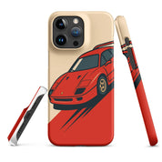 Foto di - Cover Resistente e Compatibile con Ricarica Wireless iPhone – Tessa Rossa-Smartphone-Biiply