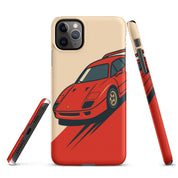 Foto di - Cover Resistente e Compatibile con Ricarica Wireless iPhone – Tessa Rossa-Smartphone-Biiply