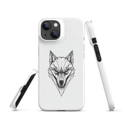 Foto di - Cover Resistente e Compatibile con Ricarica Wireless iPhone – Testa Di Lupo Frame-Smartphone-Biiply