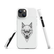 Foto di - Cover Resistente e Compatibile con Ricarica Wireless iPhone – Testa Di Lupo Frame-Smartphone-Biiply