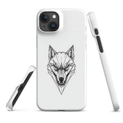 Foto di - Cover Resistente e Compatibile con Ricarica Wireless iPhone – Testa Di Lupo Frame-Smartphone-Biiply